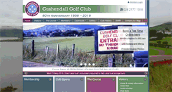 Desktop Screenshot of cushendallgolfclub.com